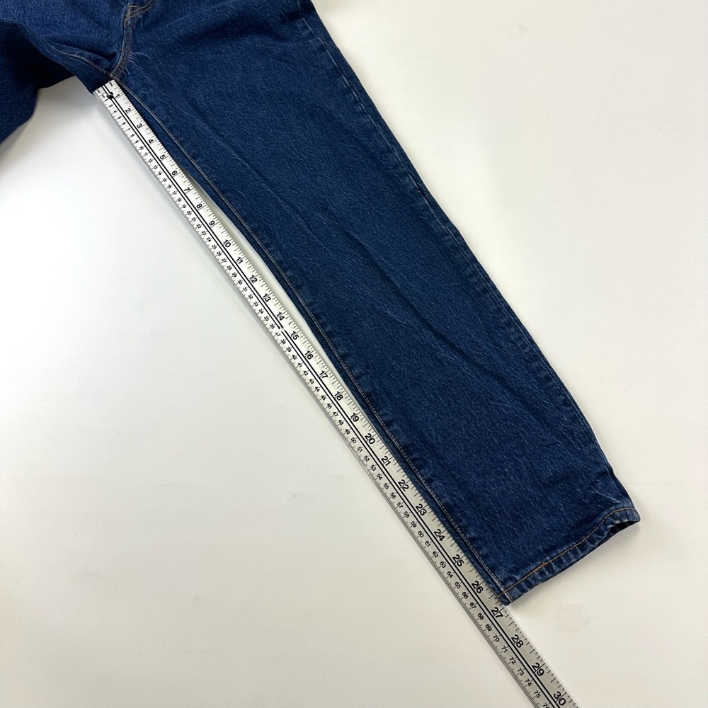 Levis ICON fit Wedgie Lifes Work Dark Wash womens ankle jeans 27 x 27 - Picture 7 of 15